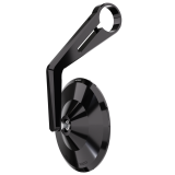 Rétroviseur d'embout de guidon Highsider pro Montana long – noir – à l'unité