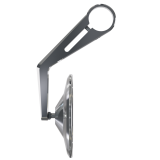 Rétroviseur d'embout de guidon Highsider pro Montana – chromé – à l'unité