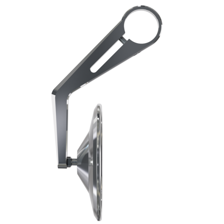 Rétroviseur d'embout de guidon Highsider pro Montana – chromé – à l'unité