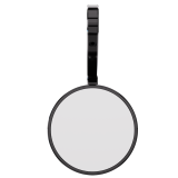 Rétroviseur d'embout de guidon Highsider pro Montana long – noir – à l'unité