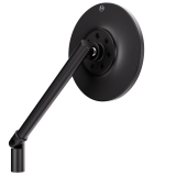 Rétroviseur de guidon Highsider pro Conero Black-Edition – noir mat – à l'unité