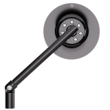 Rétroviseur de guidon Highsider pro Conero long – noir – à l'unité