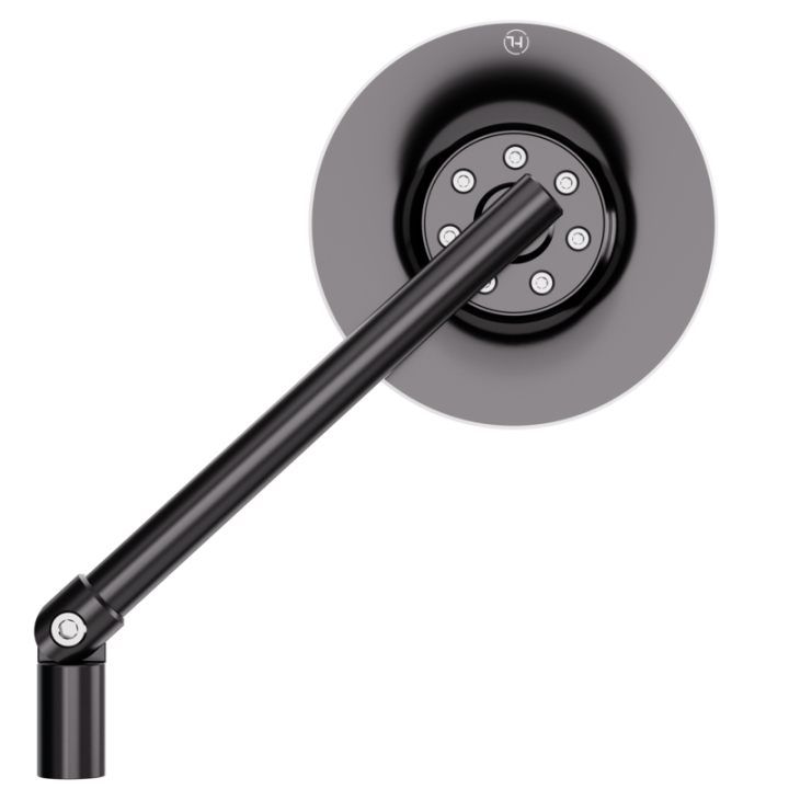 Rétroviseur de guidon Highsider pro Conero long – noir – à l'unité