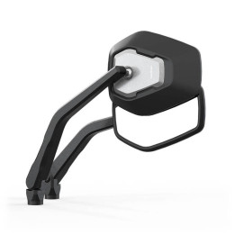 Rétroviseur de guidon Highsider pro Ventura-Trek – noir/argent – la paire