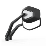 Rétroviseur de guidon Highsider pro Ventura-Trek – noir/argent – la paire