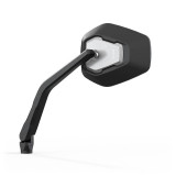 Rétroviseur de guidon Highsider pro Ventura-Trek – noir/argent – la paire