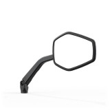 Rétroviseur de guidon Highsider pro Ventura-Trek – noir/argent – la paire