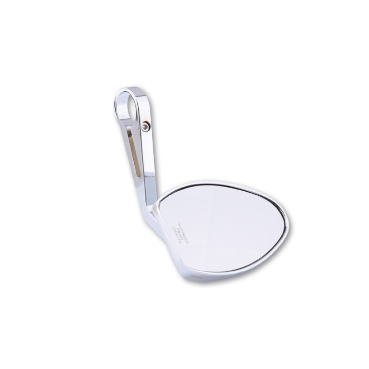 Rétroviseur embout de guidon Highsider pro Ferrara 2 - chromé