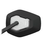 Rétroviseur de guidon Highsider pro Ventura-Trek – noir/argent – la paire