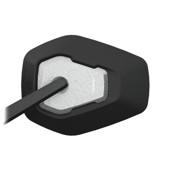 Rétroviseur de guidon Highsider pro Ventura-Trek – noir/argent – la paire