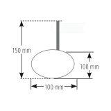 Rétroviseur embout de guidon Highsider pro Enterprise - noir/noir