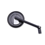 Rétroviseur sur guidon Highsider pro Enterprise - noir/argent