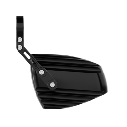 Rétroviseur embout de guidon Highsider pro Wave - noir/argent