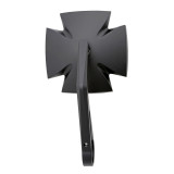 Rétroviseur embout de guidon Highsider pro Iron Cross - noir