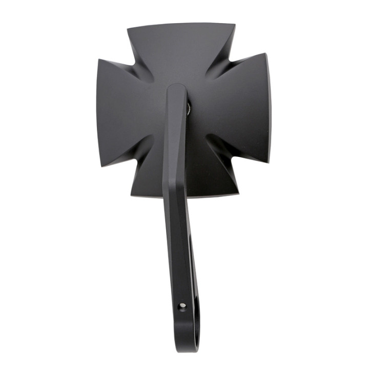 Rétroviseur embout de guidon Highsider pro Iron Cross - noir