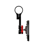 Rétroviseur embout de guidon Highsider pro Wave - noir/rouge
