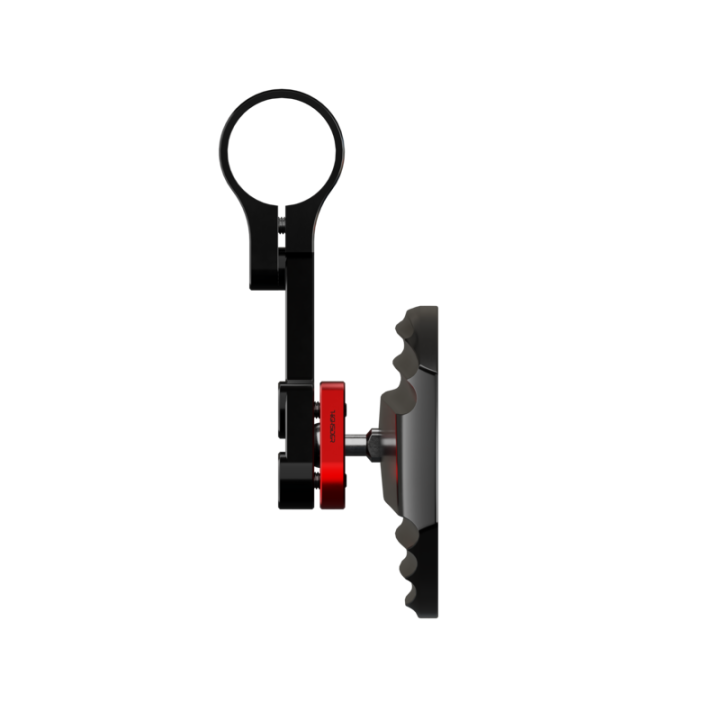 Rétroviseur embout de guidon Highsider pro Wave - noir/rouge
