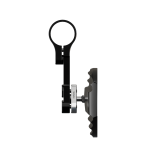 Rétroviseur embout de guidon Highsider pro Wave - noir/argent