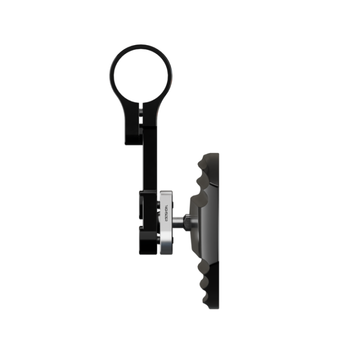 Rétroviseur embout de guidon Highsider pro Wave - noir/argent