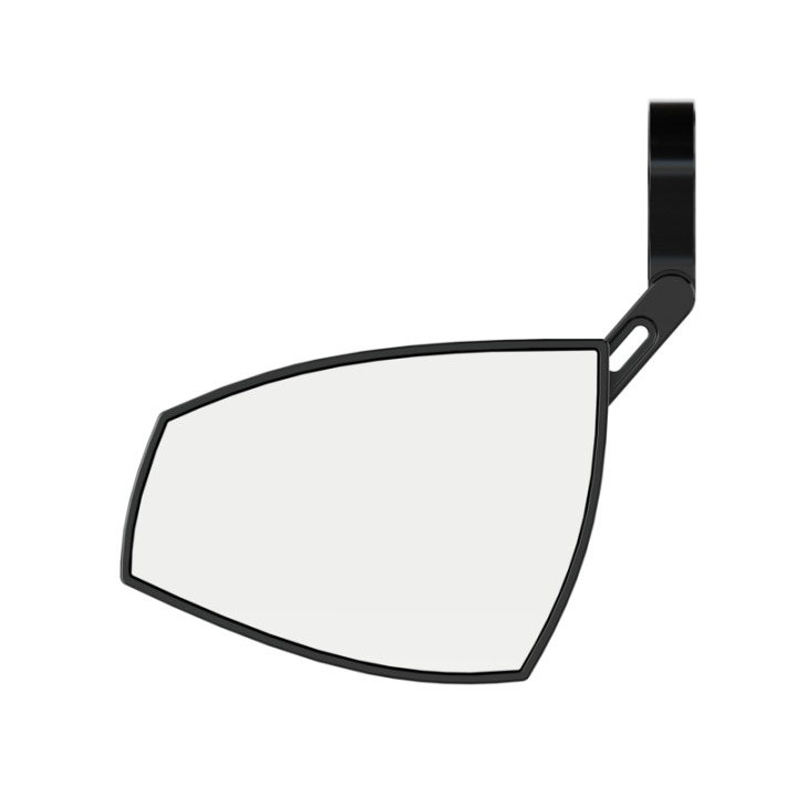 Rétroviseur embout de guidon Highsider pro Wave - noir/rouge