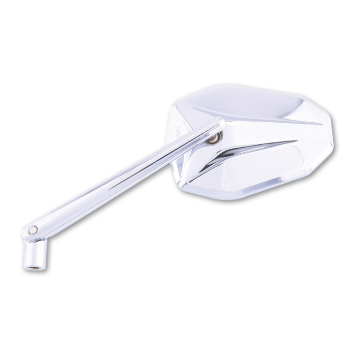 Rétroviseur de guidon Highsider pro Victory – chromé – à l'unité