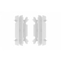 Cache radiateur Polisport blanc Suzuki | Oxmoto