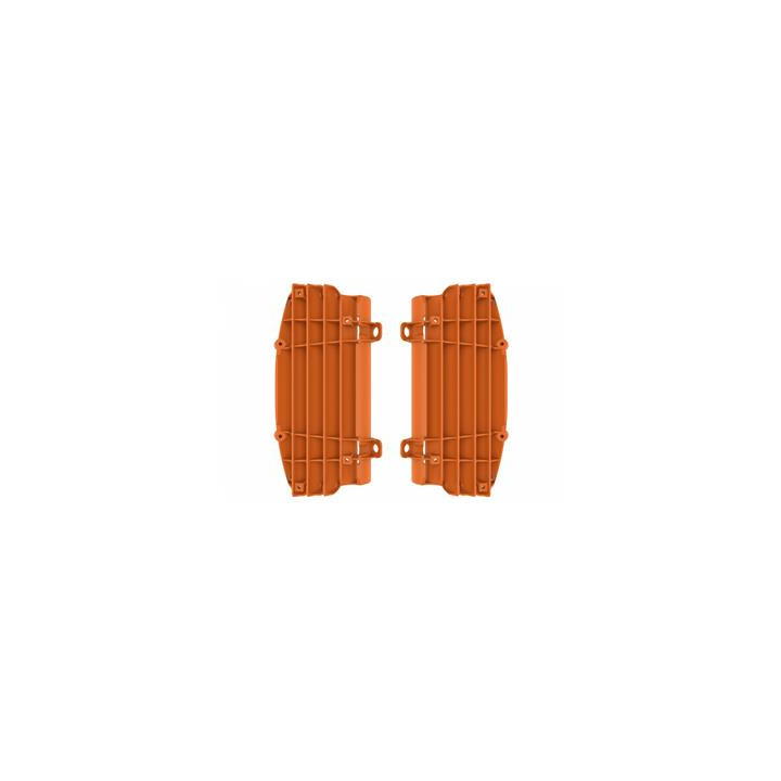 Cache radiateur Polisport orange ktm/hva | Oxmoto