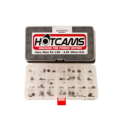 Coffret de pastilles de soupapes HOT CAMS Ø10,0x1.85 to 3.25mm - jeu de