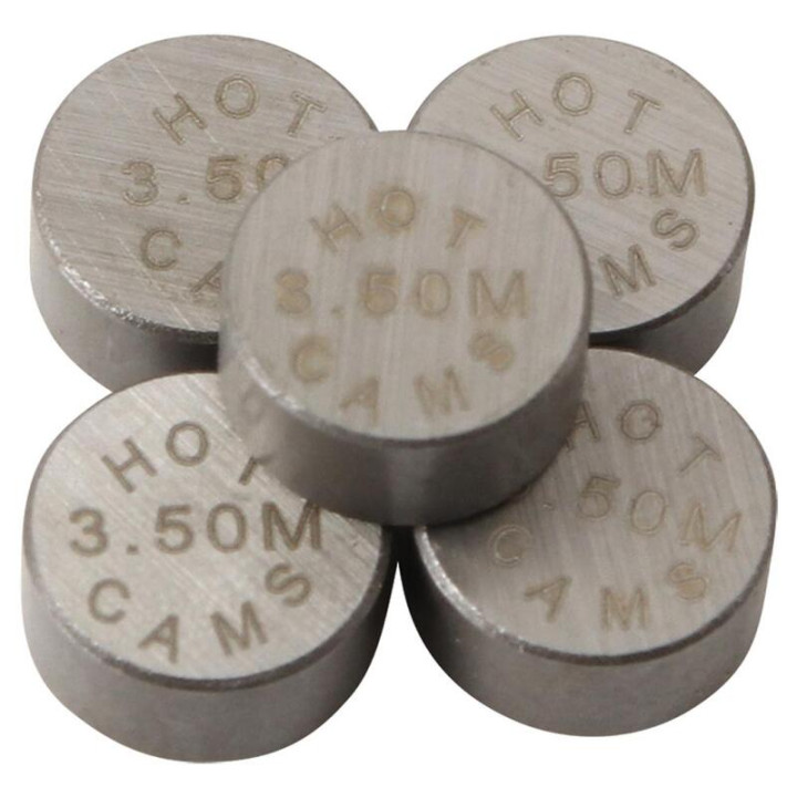 Pastilles de soupape HOT CAMS Ø7,48x3,50mm - jeu de | Oxmoto