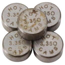 Pastilles de soupape HOT CAMS Ø7,48x3,35mm - jeu de | Oxmoto