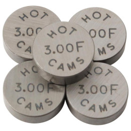 Pastilles de soupape HOT CAMS Ø10,0x3,00mm - jeu de | Oxmoto