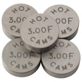 Pastilles de soupape HOT CAMS Ø10,0x3,00mm - jeu de | Oxmoto