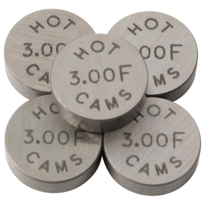Pastilles de soupape HOT CAMS Ø10,0x3,00mm - jeu de | Oxmoto