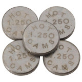Pastilles de soupape HOT CAMS Ø7,48x1,25mm - jeu de | Oxmoto