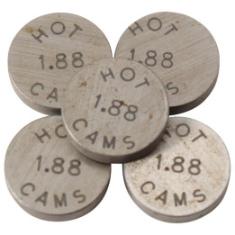 Pastilles de soupape HOT CAMS Ø8,90x1,88mm - jeu de | Oxmoto