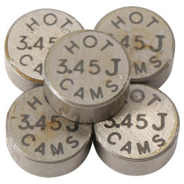 Pastilles de soupape HOT CAMS Ø7,48x3,45mm - jeu de | Oxmoto