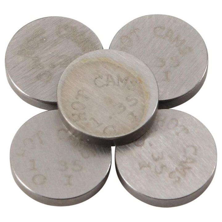 Pastilles de soupape HOT CAMS Ø7,48x1,35mm - jeu de | Oxmoto