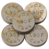 Pastilles de soupape HOT CAMS Ø10,0x1,90mm - jeu de | Oxmoto