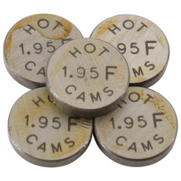 Pastilles de soupape HOT CAMS Ø10,0x1,95mm - jeu de | Oxmoto