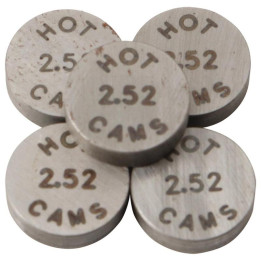 Pastilles de soupape HOT CAMS Ø8,90x2,52mm - jeu de | Oxmoto