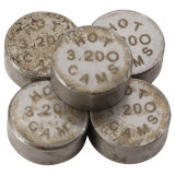 Pastilles de soupape HOT CAMS Ø7,48x3,20mm - jeu de | Oxmoto