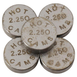 Pastilles de soupape HOT CAMS Ø7,48x2,25mm - jeu de | Oxmoto