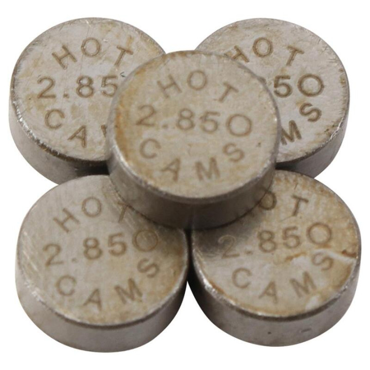 Pastilles de soupape HOT CAMS Ø7,48x2,85mm - jeu de | Oxmoto