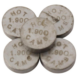 Pastilles de soupape HOT CAMS Ø7,48x1,90mm - jeu de | Oxmoto