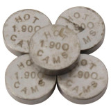 Pastilles de soupape HOT CAMS Ø7,48x1,90mm - jeu de | Oxmoto