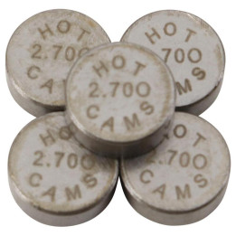 Pastilles de soupape HOT CAMS Ø7,48x2,70mm - jeu de | Oxmoto
