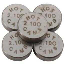 Pastilles de soupape HOT CAMS Ø7,48x2,10mm - jeu de | Oxmoto