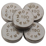 Pastilles de soupape HOT CAMS Ø7,48x2,10mm - jeu de | Oxmoto