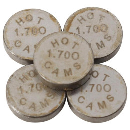 Pastilles de soupape HOT CAMS Ø7,48x1,70mm - jeu de | Oxmoto