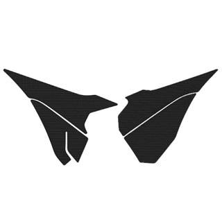 Sticker boîte à air Blackbird carbon look KTM | Oxmoto